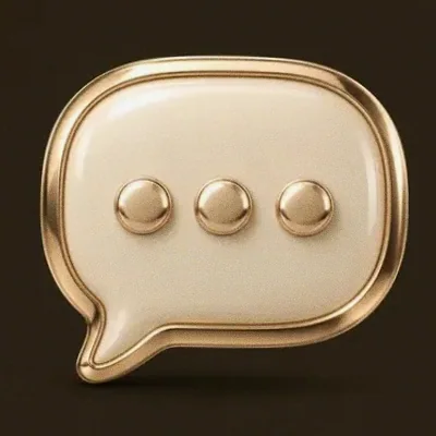 Chat bubble icon — Royal Reels
