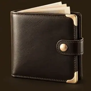 Leather wallet — Royal Reels