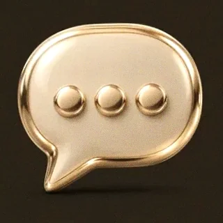 Chat bubble icon — Royal Reels