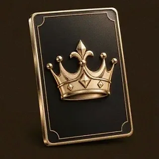 Crowned casino card — Royal Reels