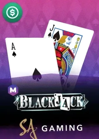 M Blackjack live game cover
