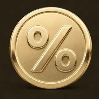 Gold percent coin — Royal Reels