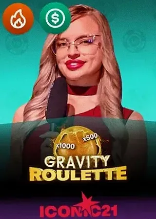 Gravity Roulette live game cover