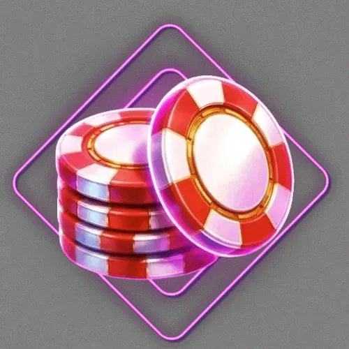 Poker table with cards