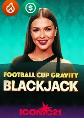 Football Cup Gravity Blackjack live game cover