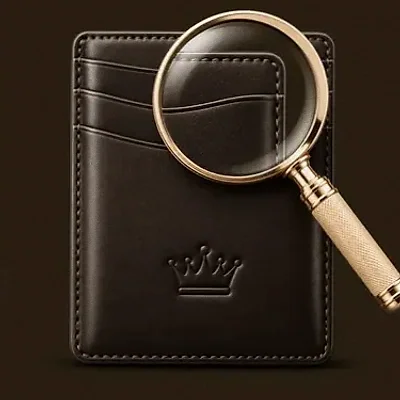 Wallet and magnifier — Royal Reels
