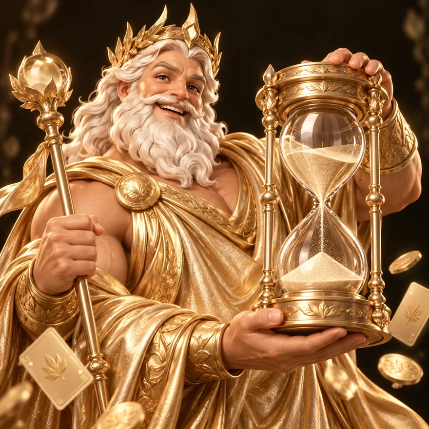 Ornate hourglass — Royal Reels