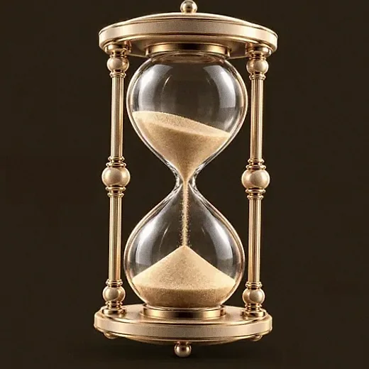Ornate hourglass — Royal Reels
