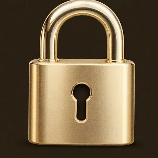 Metal padlock — Royal Reels